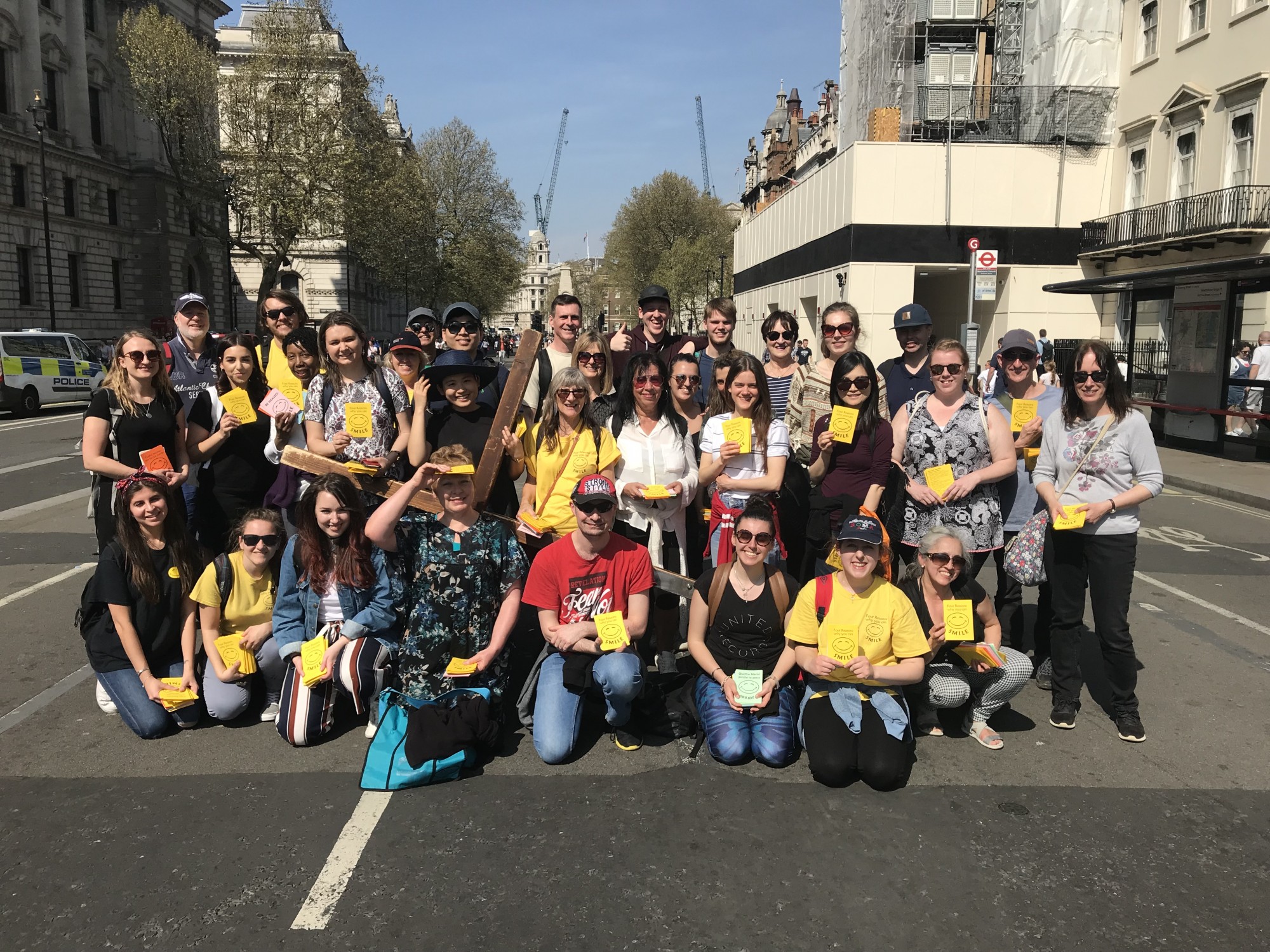 London Easter CrossWalk Team 2019